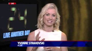 Yvonne Strahovski On Fox 5 News