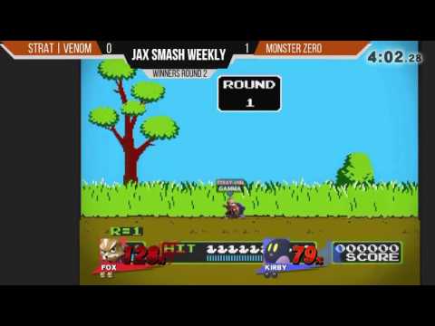 Jax Smash Weekly 5/12/16 - Strat | Venom(Fox) Vs. Monster Zero(Kirby) WR2