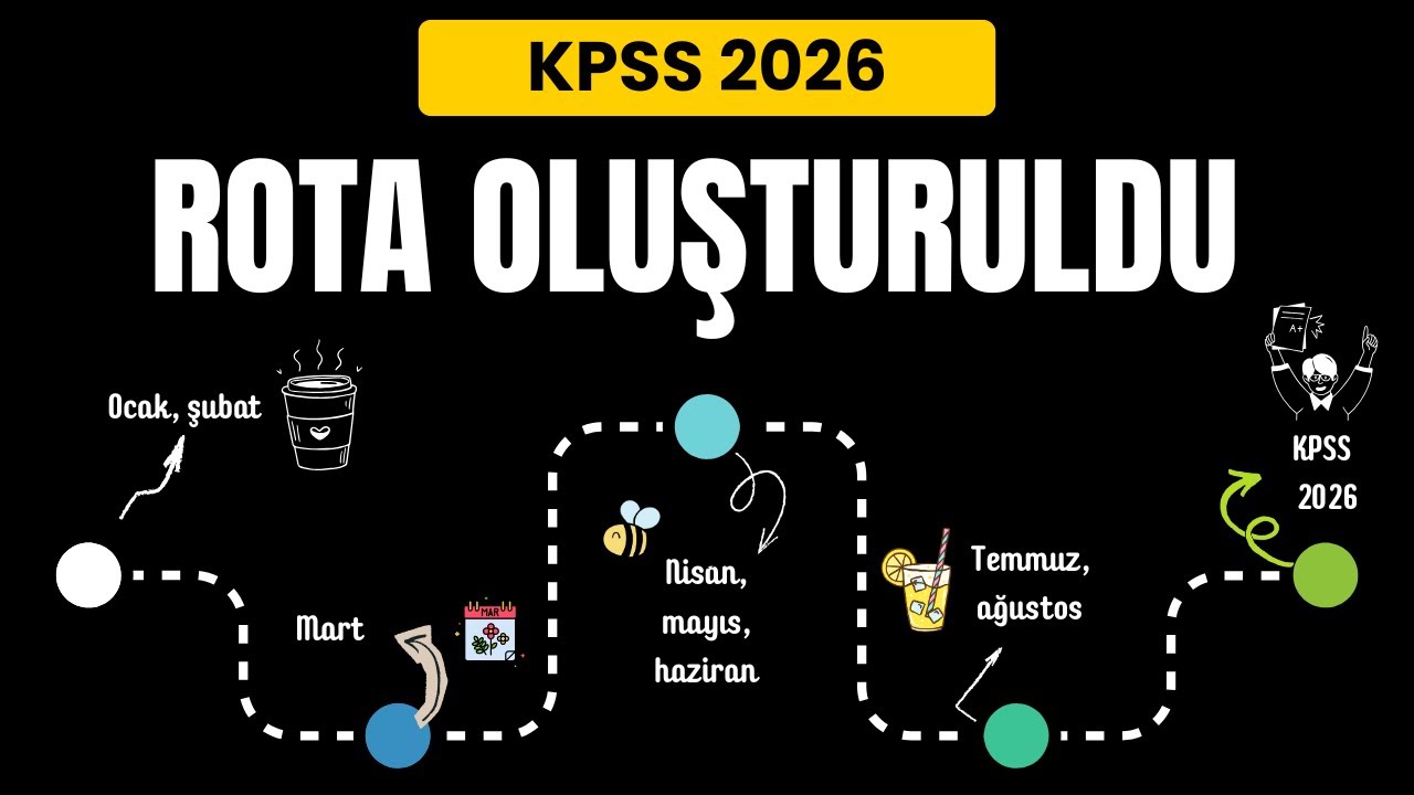 KPSS 2026 Tarihleri Açıklandı 📣 Rotamızı Çiziyoruz 💪 Adım Adım Nasıl Çalışmalısın Anlatıyorum