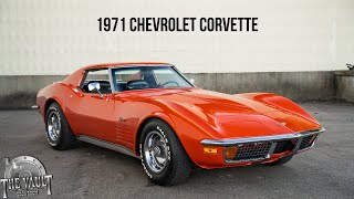 Video Thumbnail for 1971 Chevrolet Corvette