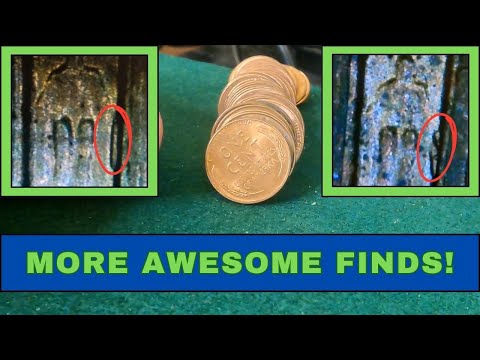 Penny Box Hunt Gives Cool Varieties and High Quality Coins!