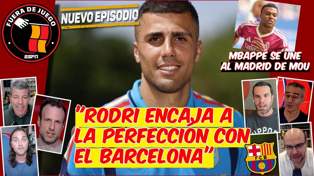 BARCELONA le GANÓ RODRI al REAL MADRID y tendrá un INMENSO IMPACTO esta temporada | Fuera de Juego