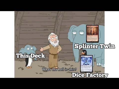 Splinter Twin.. With Dice? | Aether Kiki Combo | Modern | MTGO