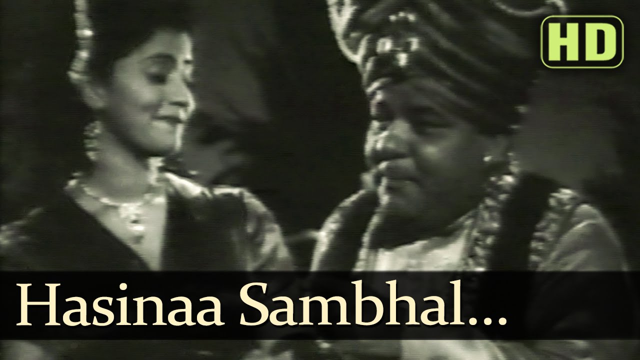 Hasinaa Sambhal Sambhal Ke Chal Lyrics | Saqi | Geeta Dutt, Chitalkar Ramchandra | Chitalkar Ramchandra