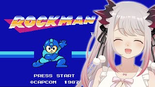  - 【ロックマン１】初代ロックマンを初見でやってみるぞおおお！Mega Man 1【周防パトラ / ハニスト】