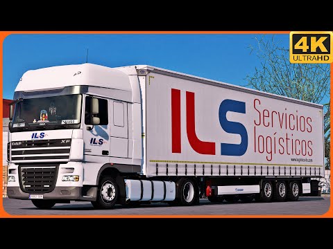 [TS-PC] ETS2 4K | MAGHREB MAP | DAF XF105 460 | MEDENINE 🇹🇳 - VALLADOLID 🇪🇸