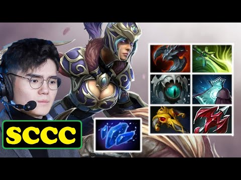 SCCC LUNA AGHANIM SHARD ABUSE MAX RANGE PHYSICAL ATTACK BUILD | DOTA2ORBS