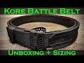 KORE Battle Belt: Unboxing, Setup and First Impressions