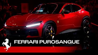 [오피셜] The Ferrari Purosangue is presented at the Teatro del Silenzio