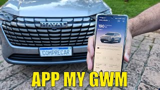 GWM Haval H6 - Como usar o App My GWM