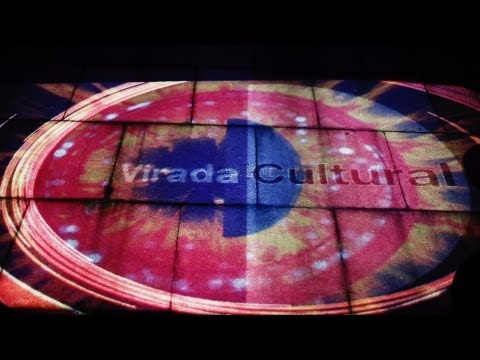 Video do Palco Eletrônico da Virada Cultural de SP 2012