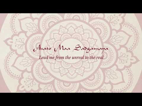 Ravi Shankar's Chants of India - 'Asato Maa' (Lyric Video)