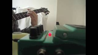 PALE SAINTS - KINKY LOVE - Guitar Intro - Digitech Synth Wah Pedal effect