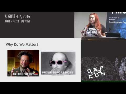 DEF CON 24 SE Village - Cyni Winegard, Bethany Ward - Human Hacking: You ARE the Weak Link
