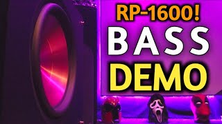 Klipsch RP-1600SW Bass Demos! Watch It Shake!