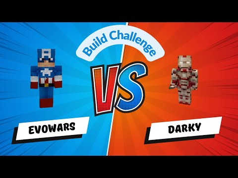 15 Minutes Build Challenge in Minecraft. | Dual Strikers |