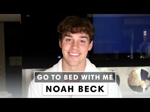 Noah Beck’s Travel Nighttime Skincare Routine I Go To Bed With Me I Harper’s BAZAAR