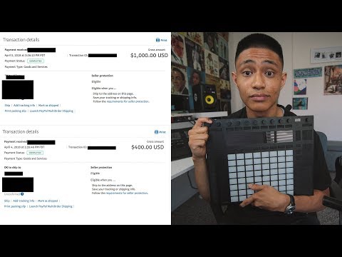 I made beats for 129 days straight and made $4500