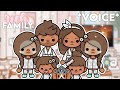 Aesthetic RICH Family MORNING ROUTINE! || *With Voices* || Toca Life World Family Roleplay
