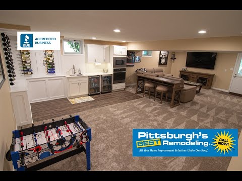 Basement Remodel Review, Video - (Pittsburgh’s Best Remodeling)