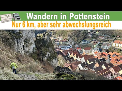 Fränkische Schweiz - SCHÖNE einfache WANDERUNG mit top Aussichten