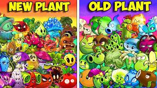 All Plants Team NEW vs OLD Battlez - Who Will Win? - Pvz 2 Team Plant vs Team Plant