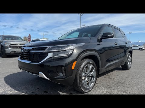 2025 Kia Seltos EX AWD in Black for sale at North Star Chevrolet Buick GMC in Cranbrook, BC