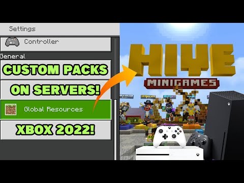 NEW METHOD How To Get Custom GLOBAL Texture Packs On Minecraft Xbox! Working December 2022!