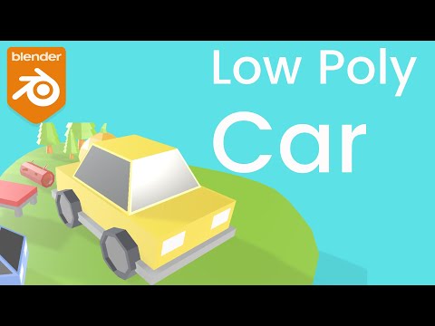 Let's Model a Low Poly Car in- Blender 2.9 - Ep. 5
