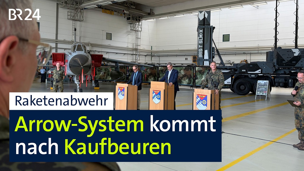 Kaufbeuren bekommt das Radar, Abfangraketen auf dem Lechfeld | BR24