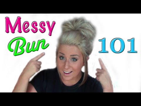 Hair Tutorial: Beach Style Messy Bun Video