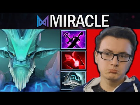 Leshrac Dota 2 7.32 Gameplay Nigma.Miracle with Shivas and Bloodstone #dota2 #dota2gameplay