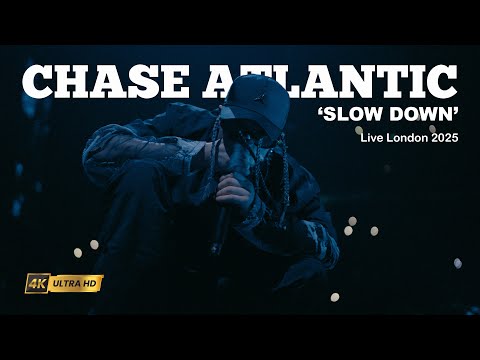 Chase Atlantic - Slow Down - Live London 2025 (BTS 4K professional video recording)