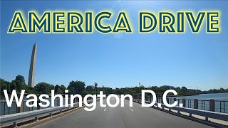【4K アメリカドライブ】アメリカの中心、ワシントンDCをドライブ！！