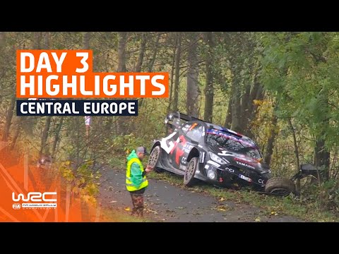 Day 3 Highlights | WRC Central European Rally 2025