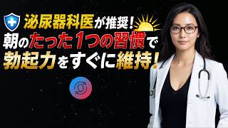 🌅【朝イチ習慣】60代からの男性力を支える体の整え方｜泌尿器科医が解説