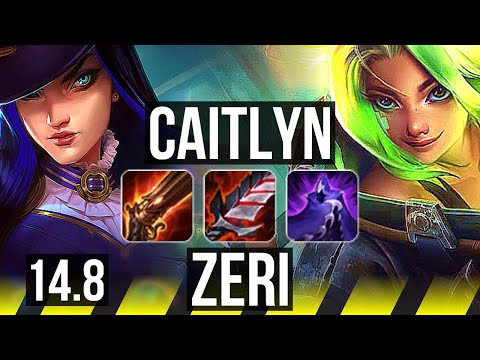 CAITLYN & Annie vs ZERI & Lulu (ADC) | 8k comeback, Legendary | BR Diamond | 14.8