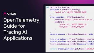 Ultimate OpenTelemetry Guide for Tracing AI Applications