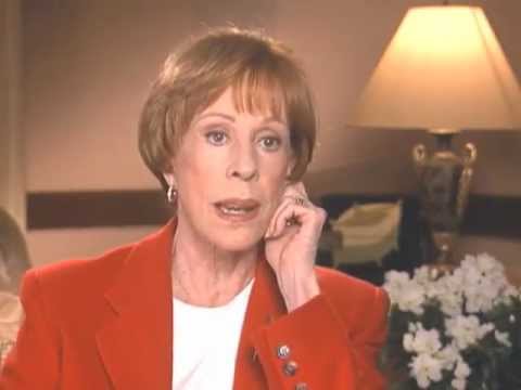Carol Burnett discusses pulling her ear - EMMYTVLEGENDS.ORG