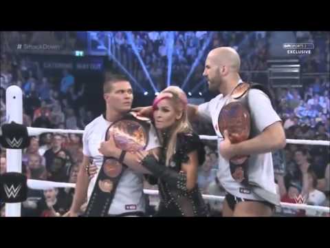 WWE DX Returns to Help John Cena Against Tag Team Champs Cesaro and Tyson On Smackdown