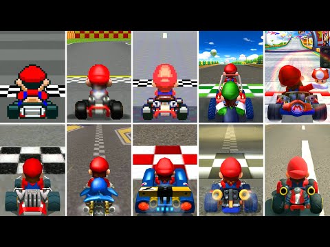 Mario Kart Series - All 347 Tracks (1992 - 2025)