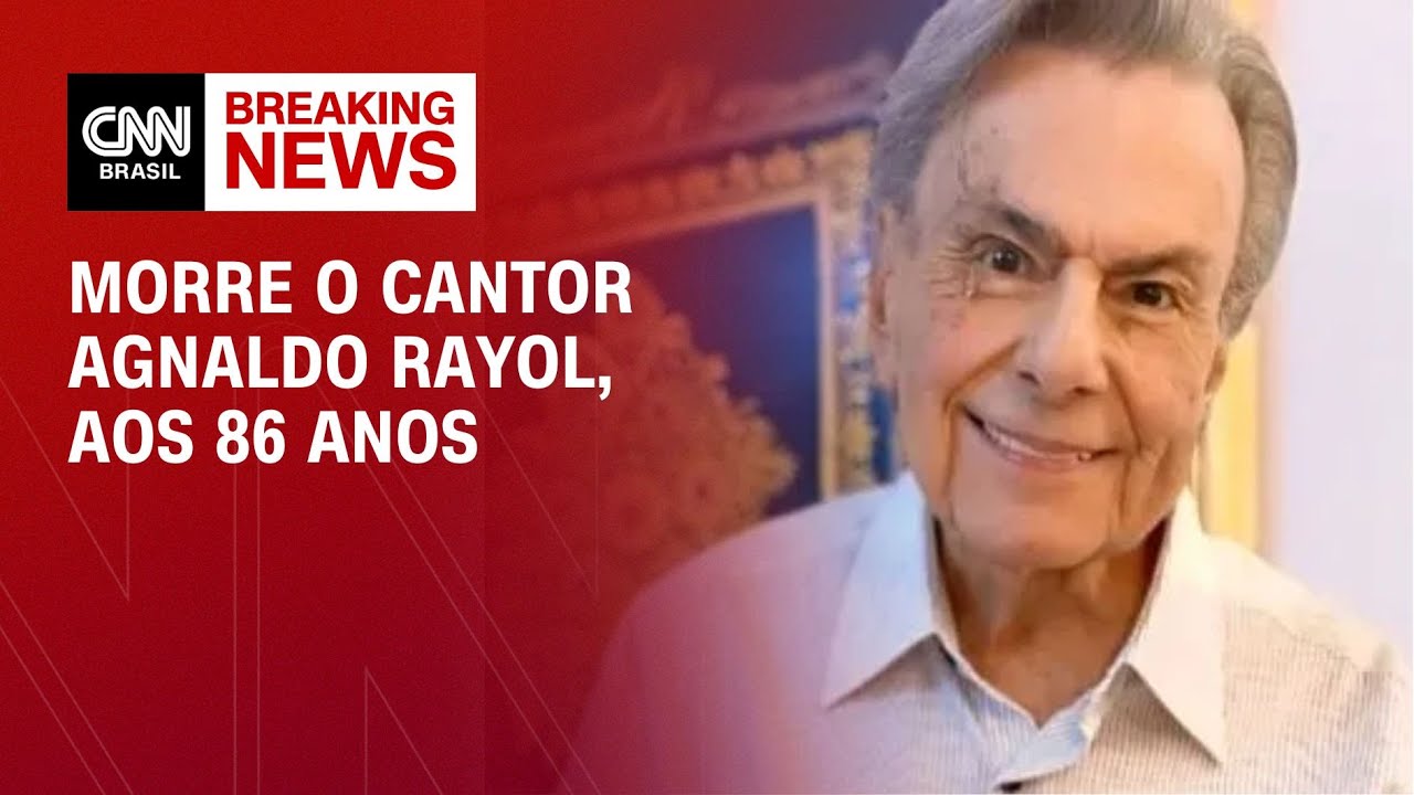 Morre o cantor Agnaldo Rayol, aos 86 anos | LIVE CNN