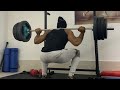 I Front Squat More Than Back Squat ?? First Time Back Squatting After Two Years