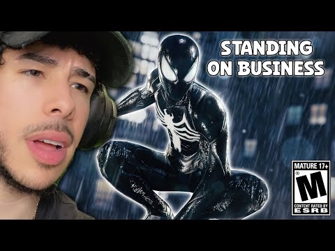 BLACK SUIT SPIDER-MAN HAD BLACK AIR FORCE ENERGY!