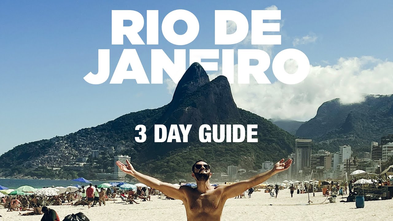 WHAT TO DO IN RIO DE JANEIRO IN 3 DAYS? | Don't Miss These Rio Spots in 72 Hours!| Brazil trip 4K