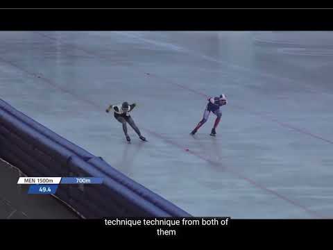 Kasahara Kotaro 1500m Men at JSU World Cup Speed Skating at Innsbruck AUT 20220128