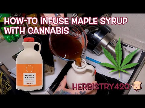 Cannabis Infused Maple Syrup Recipe — 3 Easy Steps