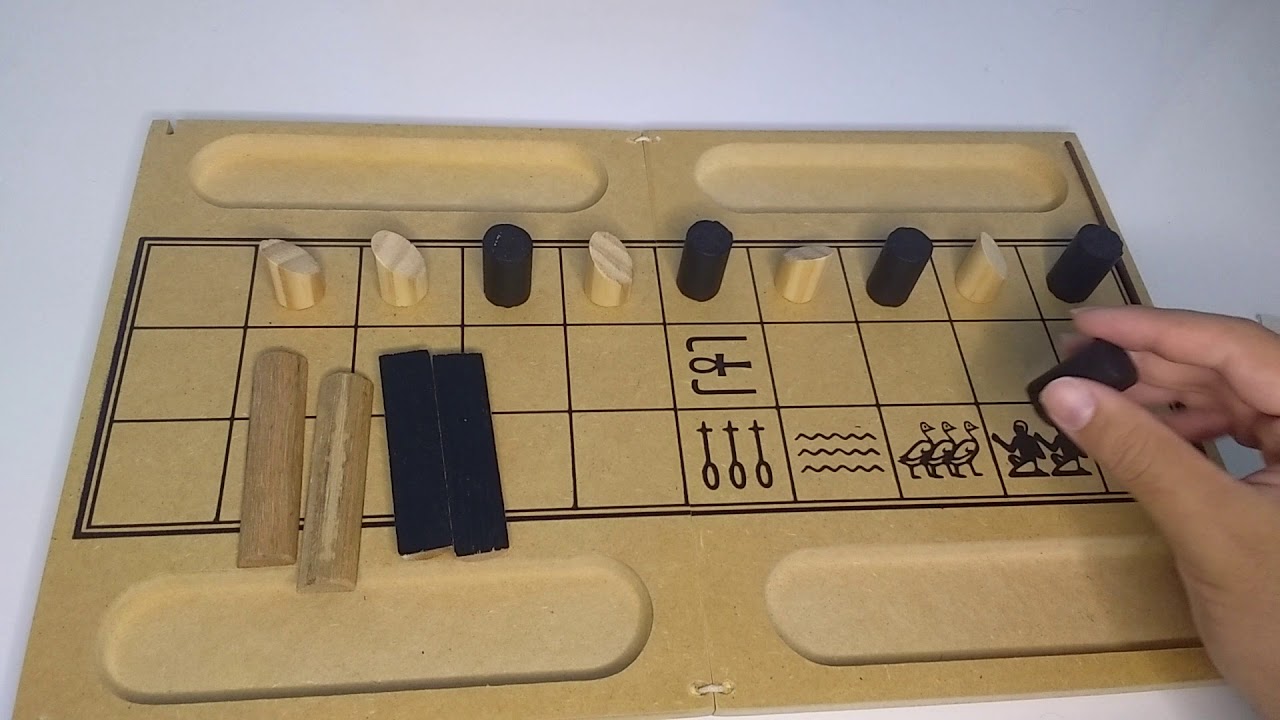 Como Jogar Senet? O Jogo Mais Antigo do Mundo!!!