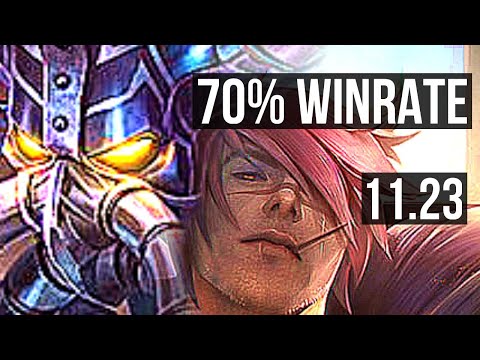 KASSADIN vs SETT (MID) | 70% winrate, Legendary, 20/3/4 | KR Master | 11.23