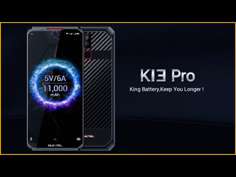 This phone has the largest battery - OUKITEL K13 Pro